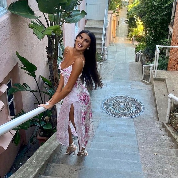 For Love & Lemons Taylor Midi Dress - Picture 2 of 13